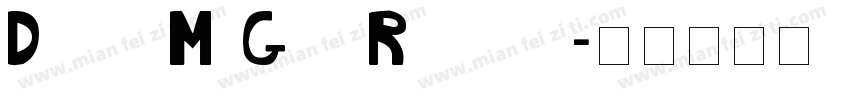 Dottie McGee Regular字体转换